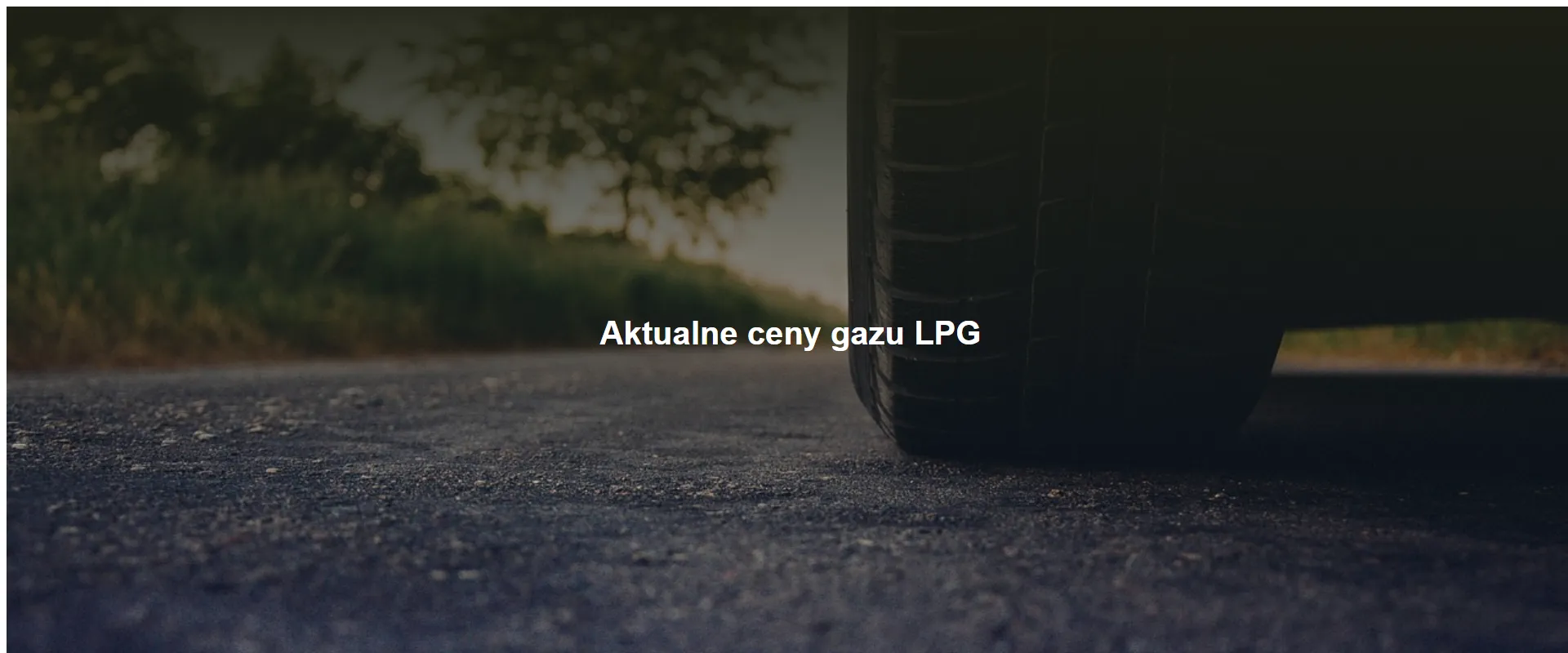 Aktualne ceny gazu LPG