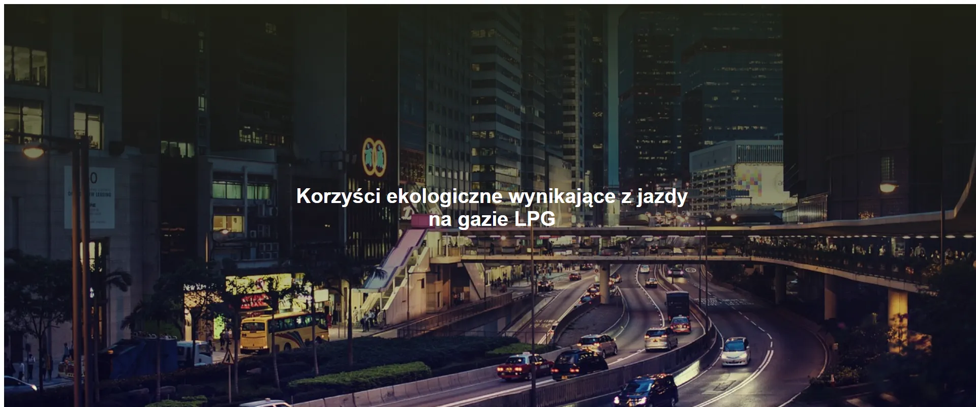 Korzyści ekologiczne wynikające z jazdy na gazie LPG